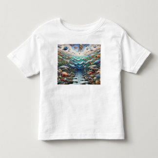 海シンフォニー鮮やか:水中の世界» トドラーTシャツ