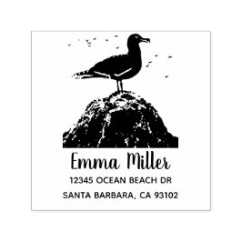 海シーガル名前をカスタムする差出人住所 セルフインキングスタンプ