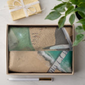 海シーシェルのビーチデコページ 薄葉紙 (ギフト)