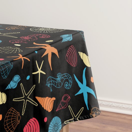 海シーシェルズヒトシーホース海生活 テーブルクロス (インサイチュ)