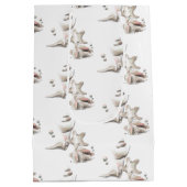 海シーシェルビーチ ミディアムペーパーバッグ (裏面)