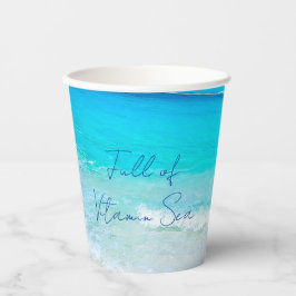 海シーシーンブルービタミン海 紙コップ