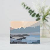 海シースカイ自然 ポストカード (スタンド正面)