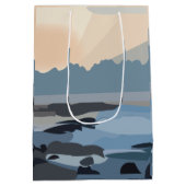 海シースカイ自然 ミディアムペーパーバッグ (裏面)