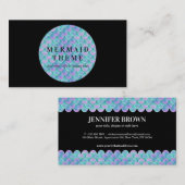 海シーネイビーテールマーメイド 名刺 (正面/裏面)