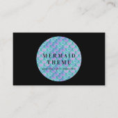 海シーネイビーテールマーメイド 名刺 (正面)