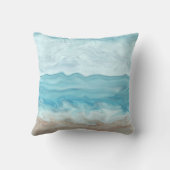 海シービュー267ターコイズブルー クッション (裏面)