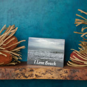 海シービーチウォーターフォト引用文タイポグラフィ クール フォトプラーク (側面)