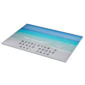 海シービーチコースタルブルーアクアパーソナルファミリー カッティングボード (角)