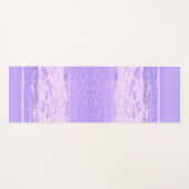 海シービーチパープルウェーブウォーター ヨガマット (正面(横))