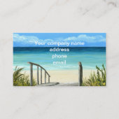 海シービーチ147 名刺 (正面)