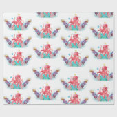 海シーベビータコ ラッピングペーパー (フラット)