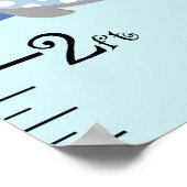 海シーライフブルーグレイ保成長図(8x44) ポスター (角)