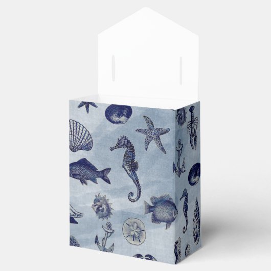 海シーライフ航海のシーシェルビーチ結婚式 フェイバーボックス (オープン)