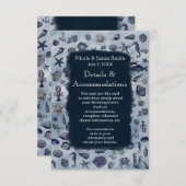 海シーライフ航海のシーシェルビーチ詳細 エンクロージャーカード (正面/裏面)