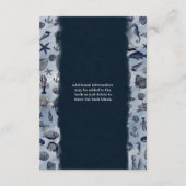 海シーライフ航海のシーシェルビーチ詳細 エンクロージャーカード (裏面)