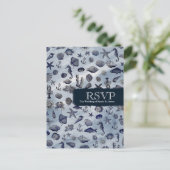 海シーライフ航海のシーシェルビーチRSVP インビテーションポストカード (スタンド正面)