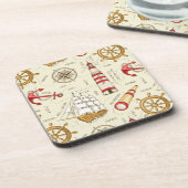 海シーン コースター (左側)