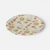 海シーン ペーパープレート (アングル)