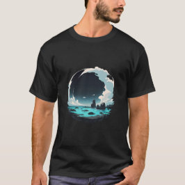海シーン Tシャツ