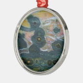 海ジャスパースラブ メタルオーナメント (左)