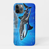 海ジンベイザメ大泳ぎ Case-Mate iPhoneケース (裏)