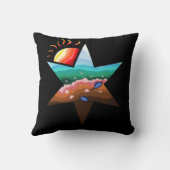 海スターサンセット クッション (裏面)