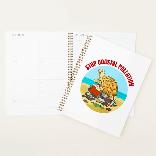 海ストップ汚染ウミガメ環境 プランナー手帳