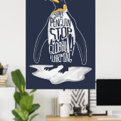 海ストップ生救物類の温暖化 ポスター (ホームオフィス)