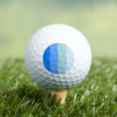 海ストライプ海 ゴルフボール (インサイチュ 木)