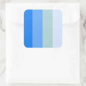 海ストライプ海 スクエアシール (バッグ)