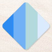 海ストライプ海 ペーパーコースター (正面)