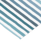 海ストライプ色の色の手書きインスパイアの テーブルクロス (アングル)