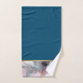 海ストーム大理石金ゴールドティール（緑がかった色）バスルーム用タオルセット バスタオルセット (ハンドタオル)