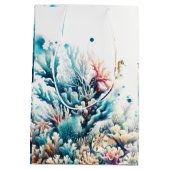 海スプラッシュシーコーラルウォーターのカラースウィート16 ミディアムペーパーバッグ (裏面)