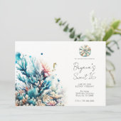 海スプラッシュシーコーラルウォーターのカラースウィート16 招待状 (スタンド正面)