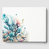 海スプラッシュシーコーラルウォータービーチ結婚式 ゲストブック (裏面)