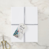 海スプラッシュシーコーラルウォーター結婚カラー ギフトタグ (より糸付き)