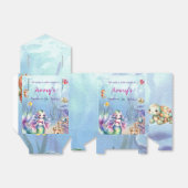 海スプラッシュ下の人魚誕生日歓迎 フェイバーボックス (折り畳みなし)