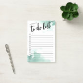 海スプレー水モノグラムの色To-Doリスト ポストイット (オフィス)