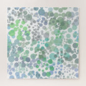 海スプレー水滴水彩アート ジグソーパズル (横)