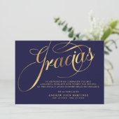 海スペインの軍書道葬  サンキューカード (スタンド正面)