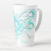 海スワールIラテマグカップ カフェラテマグ (右アングル)