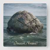 海センチネル スクエア壁時計 (正面)