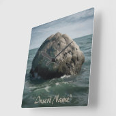 海センチネル スクエア壁時計 (傾斜)