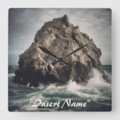 海センチネル スクエア壁時計 (正面)