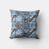 海タイル クッション (正面)