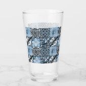 海タイル タンブラーグラス (裏面)