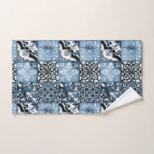 海タイル バスタオルセット (ハンドタオル)