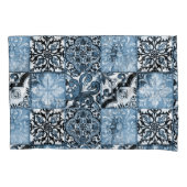 海タイル 枕カバー (正面)